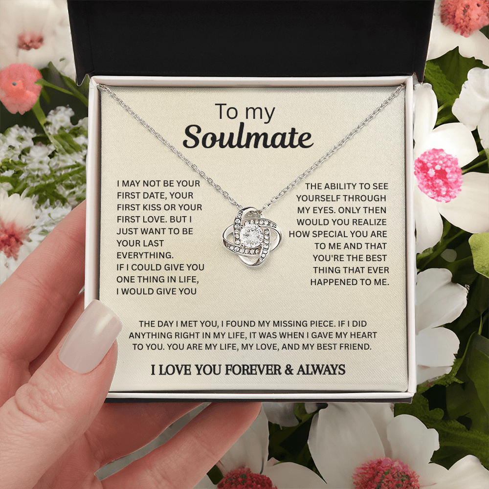 Soulmate Love Necklace Gift for Her