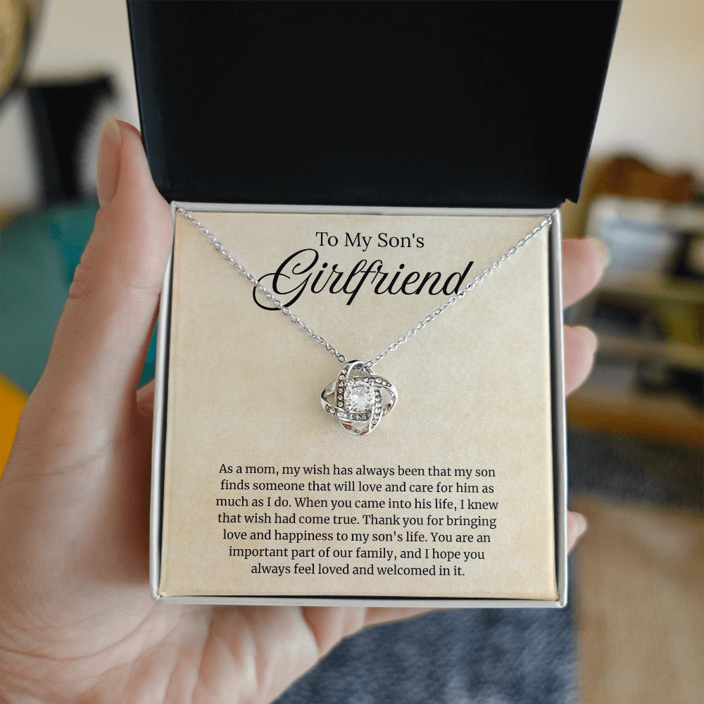 Son's Girlfriend Love Jewelry Gifts