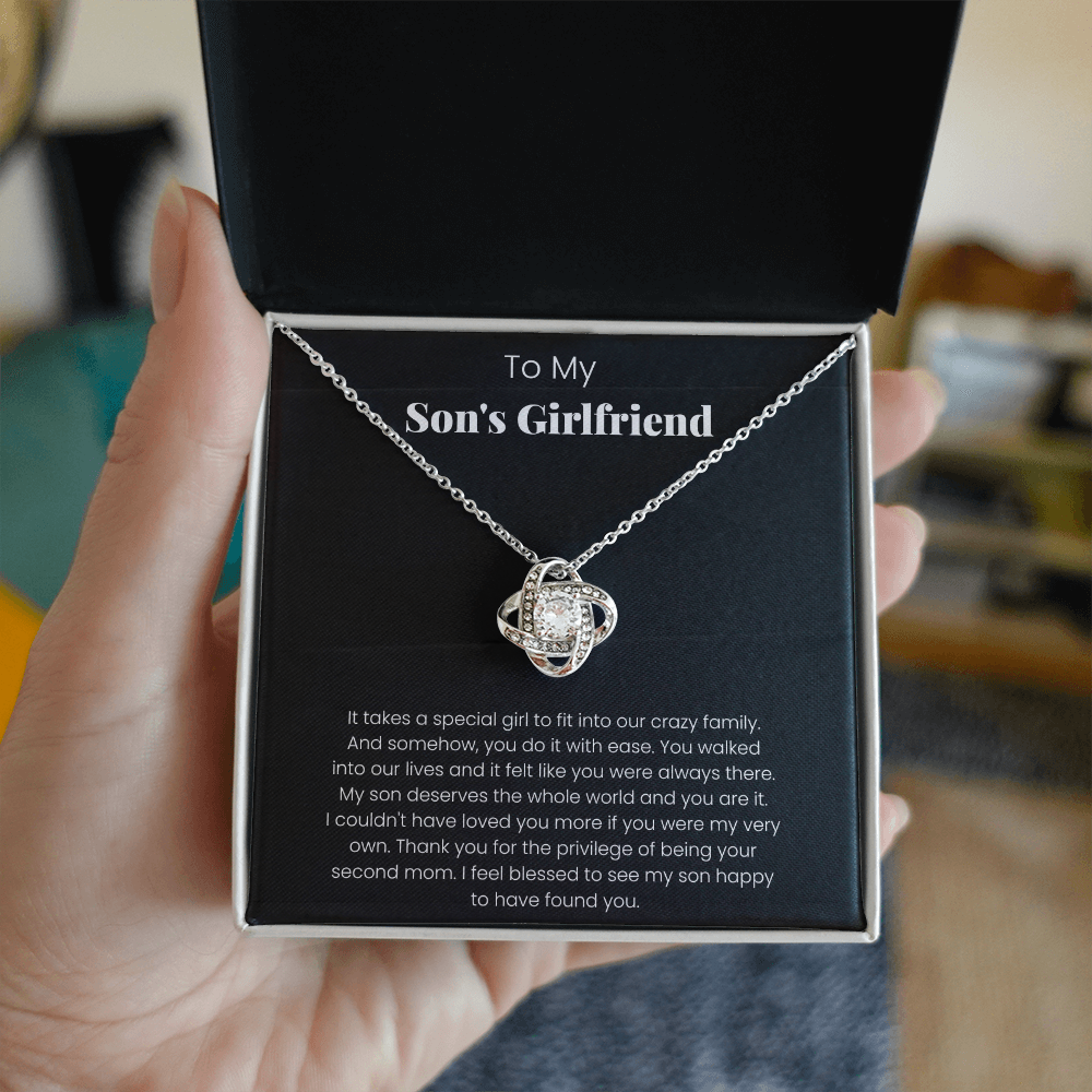 Son's Girlfriend Necklace Gift