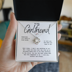 To My Girlfriend Love Jewelry Gift