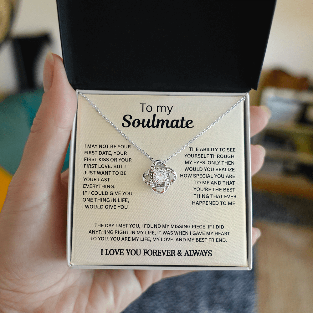 Soulmate Love Necklace Gift for Her
