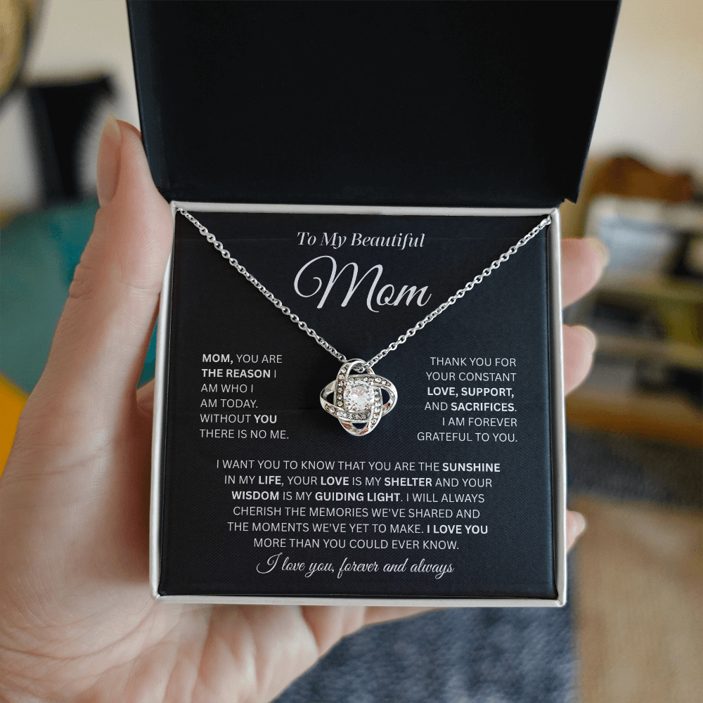 Mom Necklace Gift from a Loving Son
