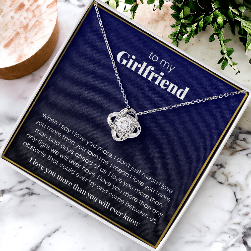 Girlfriend Love Necklace Gift