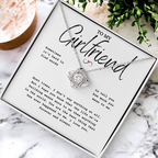 To My Girlfriend Love Jewelry Gift