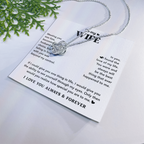 Wife Necklace Gift for Anniversary