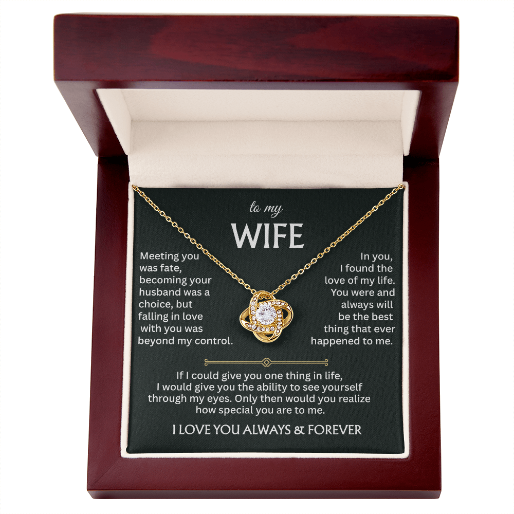 To My Wife Anniversary Message Card