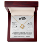 Wife Necklace Gift for Anniversary