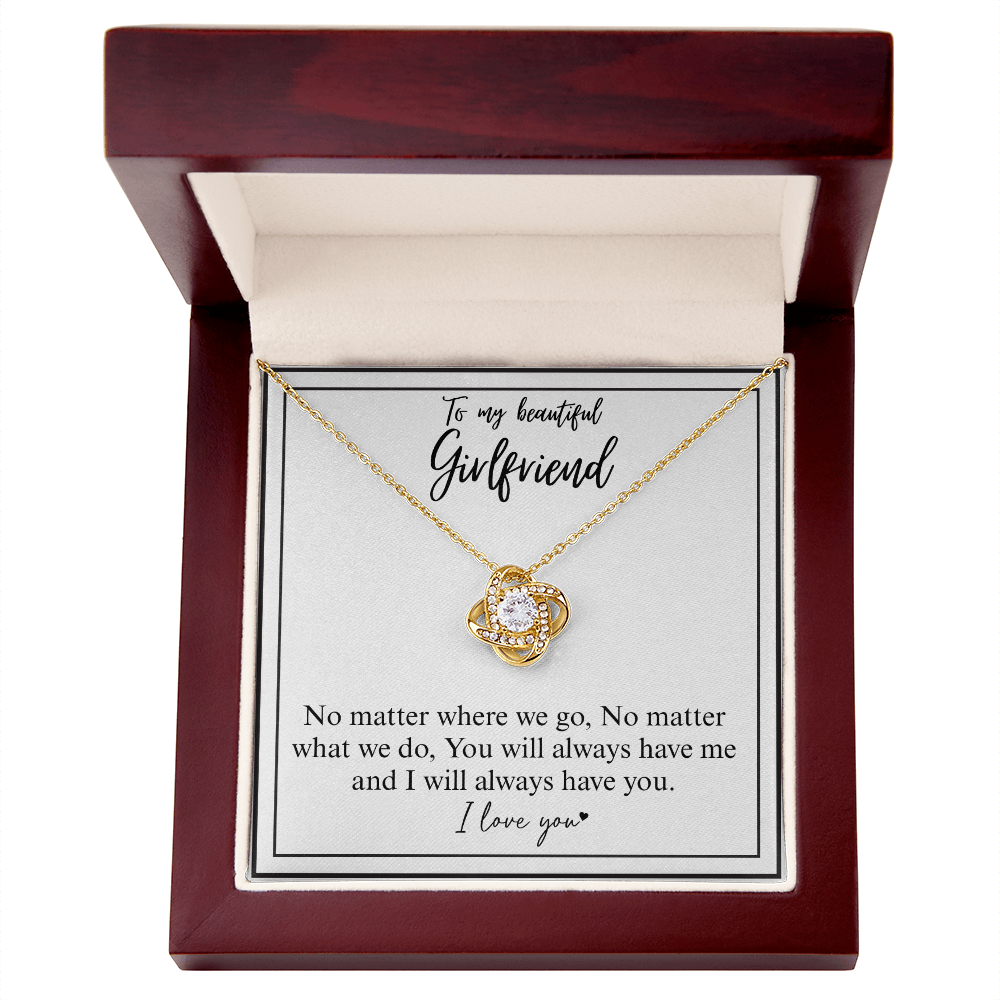 Girlfriend Love Heart Necklace Gift