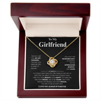 Girlfriend Love Message Pendant Set