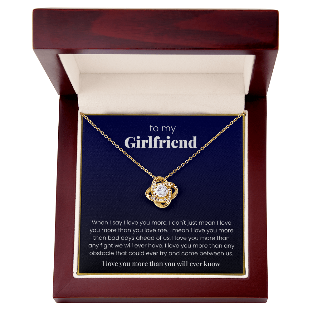 Girlfriend Love Necklace Gift