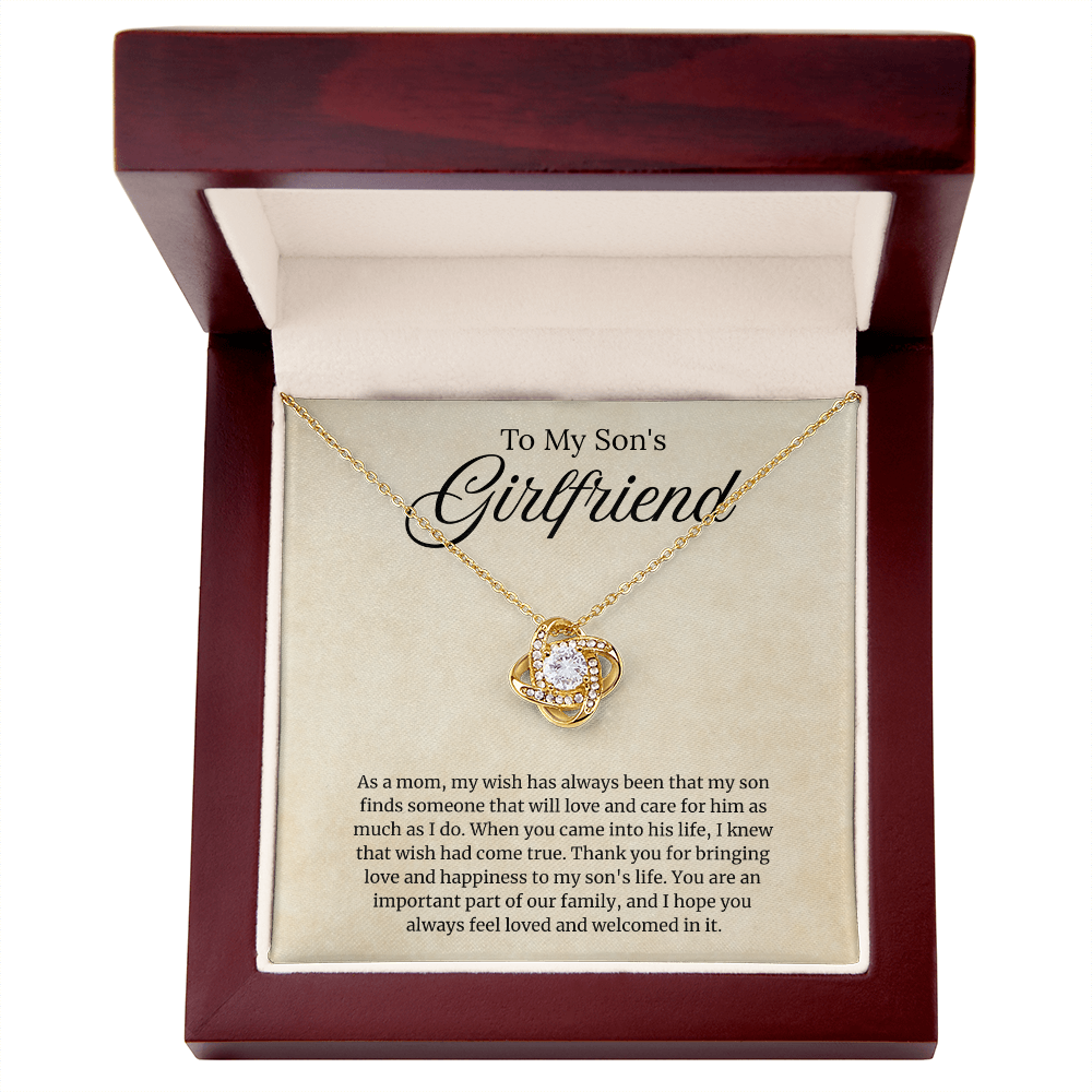 Son's Girlfriend Love Jewelry Gifts