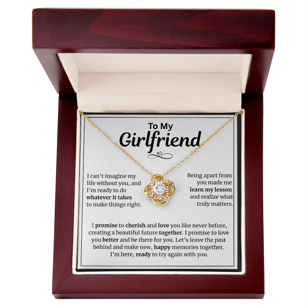 To My Girlfriend Romantic Jewellery