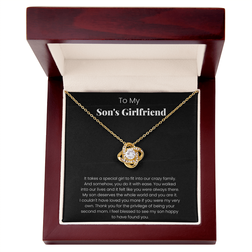 Son's Girlfriend Necklace Gift