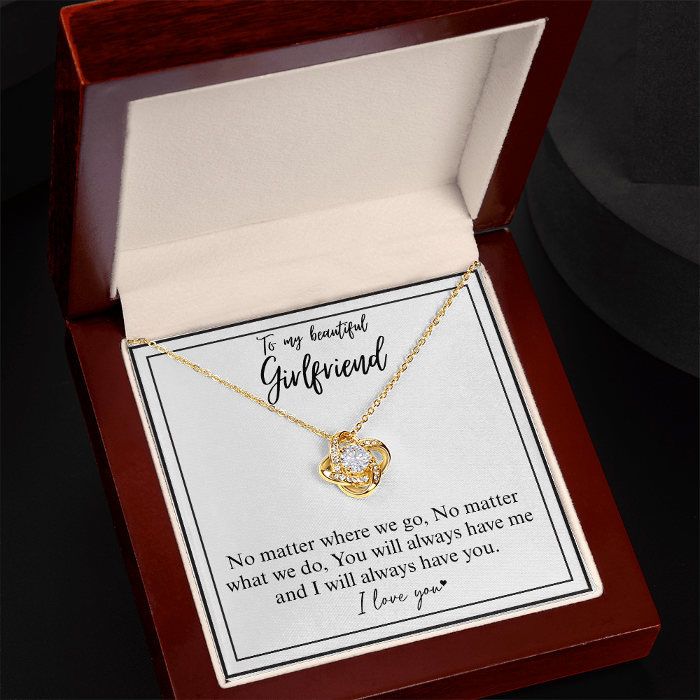 Girlfriend Love Heart Necklace Gift