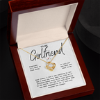 To My Girlfriend Love Jewelry Gift