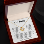 I'm Sorry Love Necklace Gift for Her