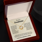 Soulmate Love Necklace Gift for Her