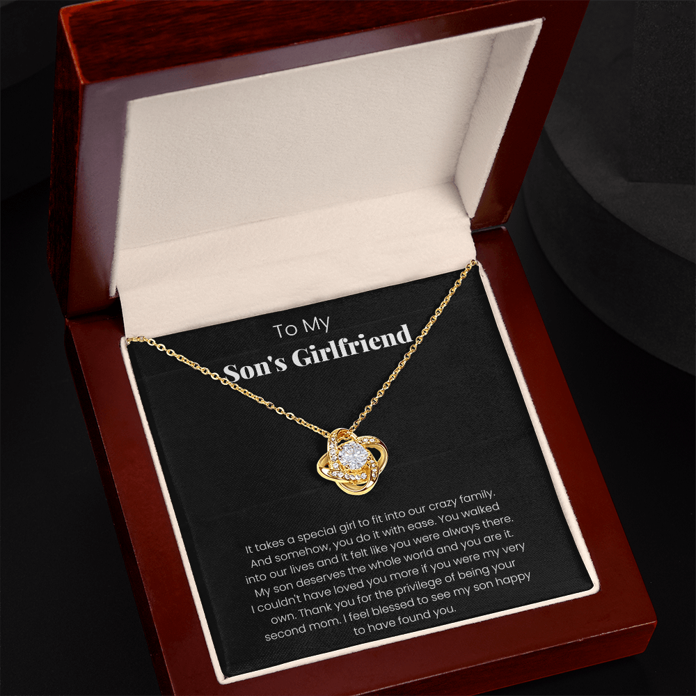 Son's Girlfriend Necklace Gift