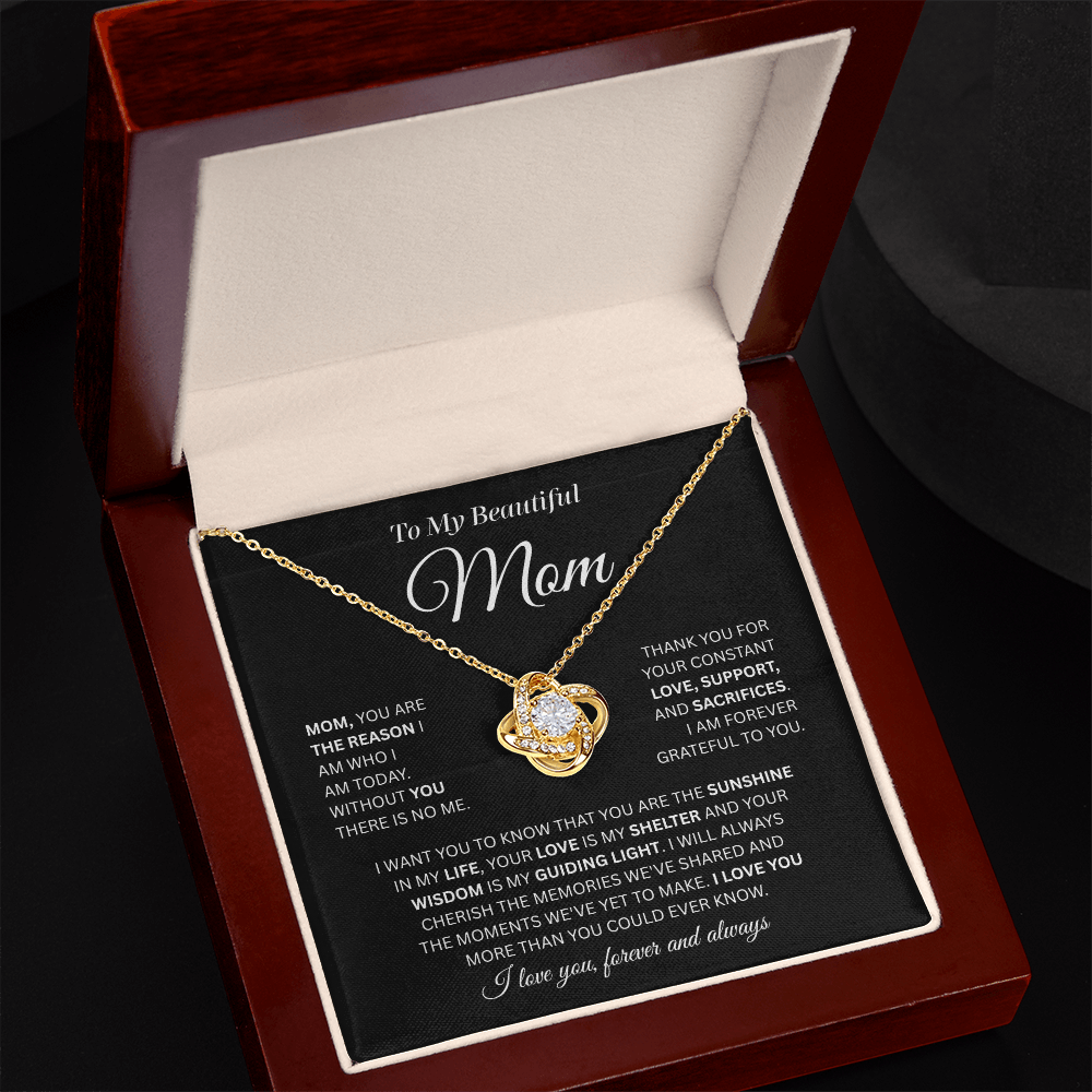 Mom Necklace Gift from a Loving Son