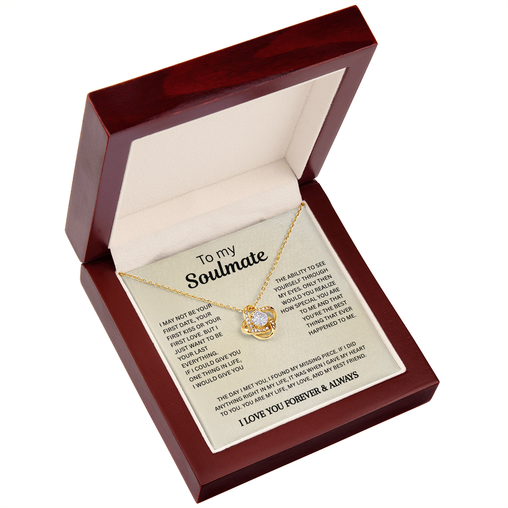 Soulmate Love Necklace Gift for Her