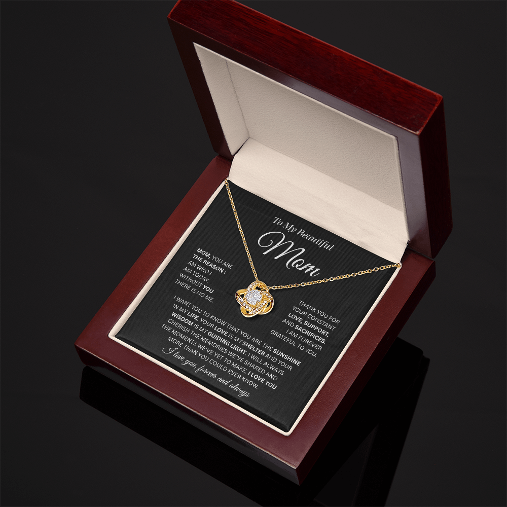 Mom Necklace Gift from a Loving Son