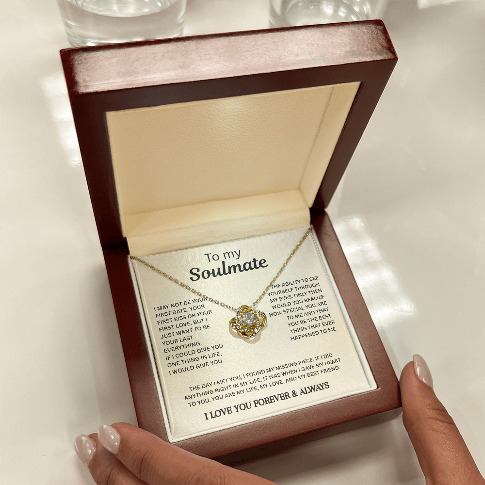 Soulmate Love Necklace Gift for Her
