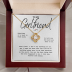 To My Girlfriend Love Jewelry Gift