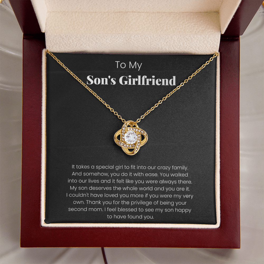 Son's Girlfriend Necklace Gift