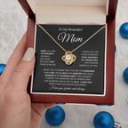 Mom Necklace Gift from a Loving Son