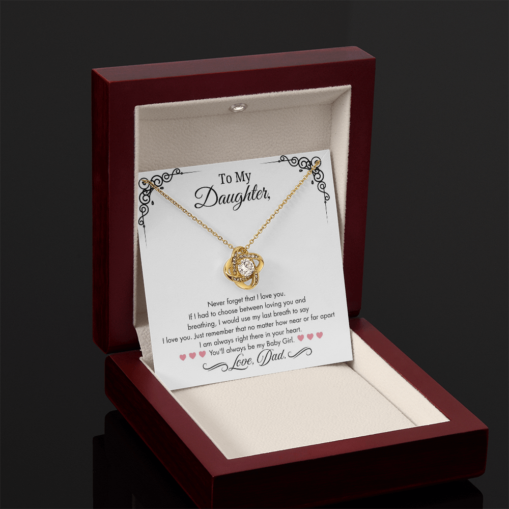Dad to Daughter Heartfelt Keepsake