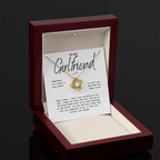 To My Girlfriend Love Jewelry Gift