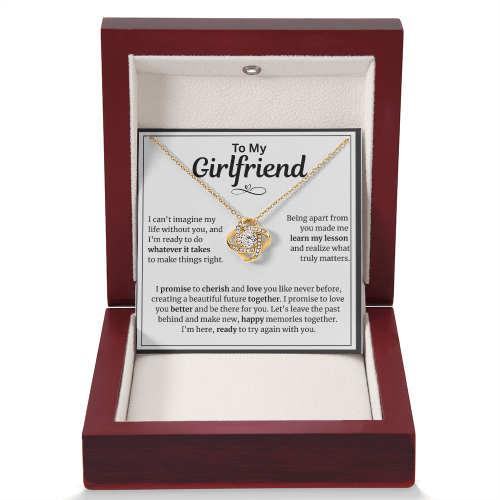 To My Girlfriend Romantic Jewellery