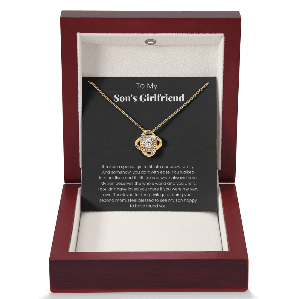 Son's Girlfriend Necklace Gift