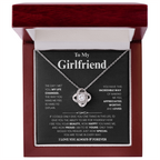 Girlfriend Love Message Pendant Set