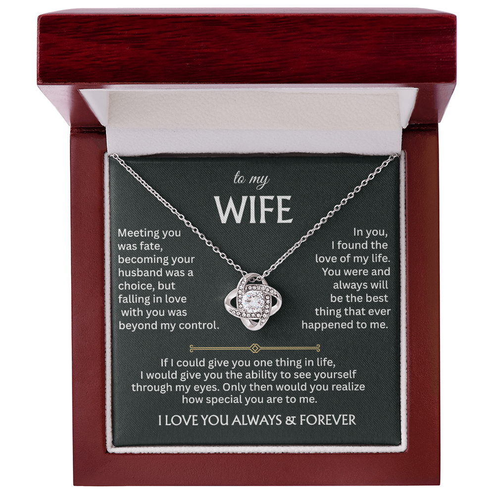 To My Wife Anniversary Message Card