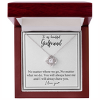 Girlfriend Love Heart Necklace Gift