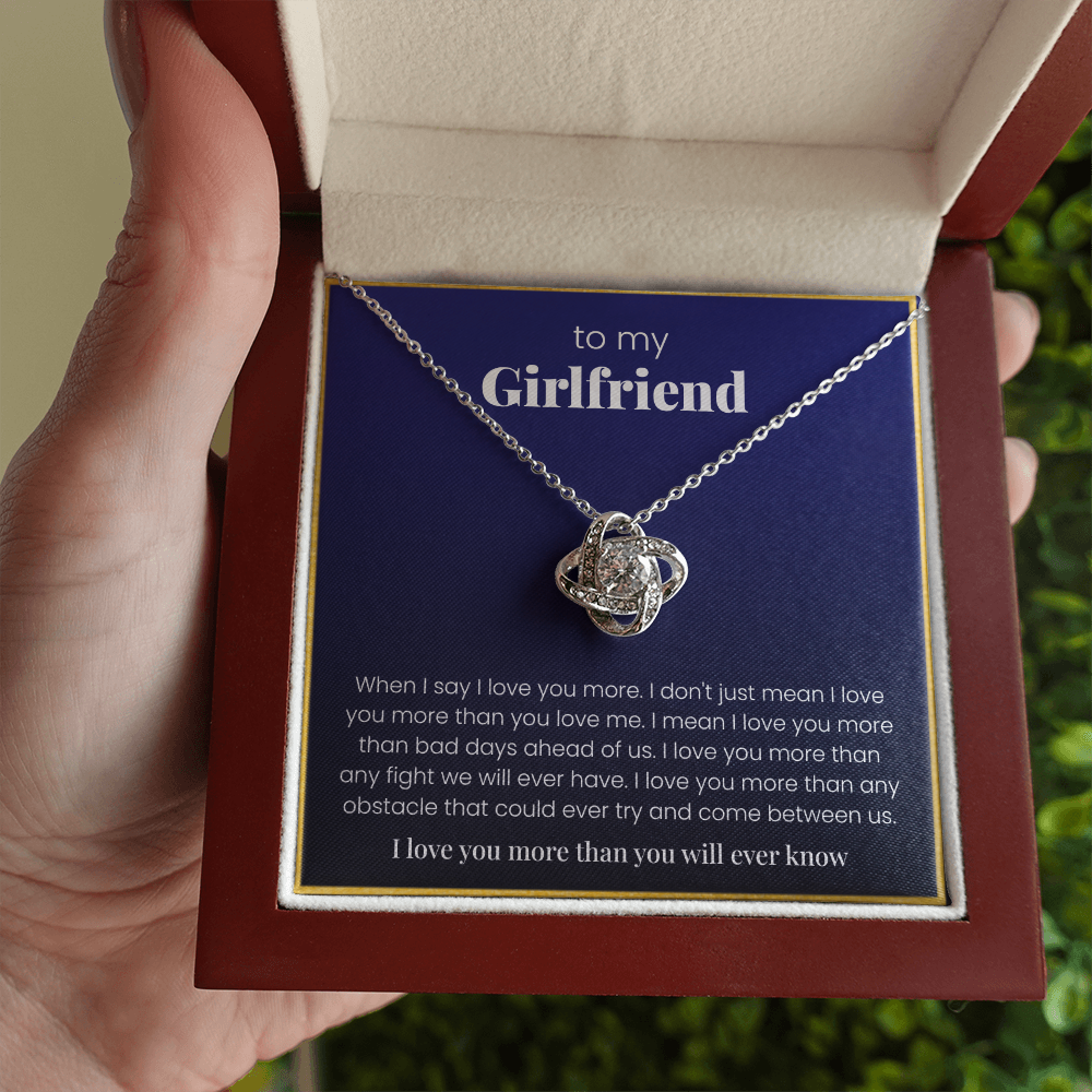 Girlfriend Love Necklace Gift