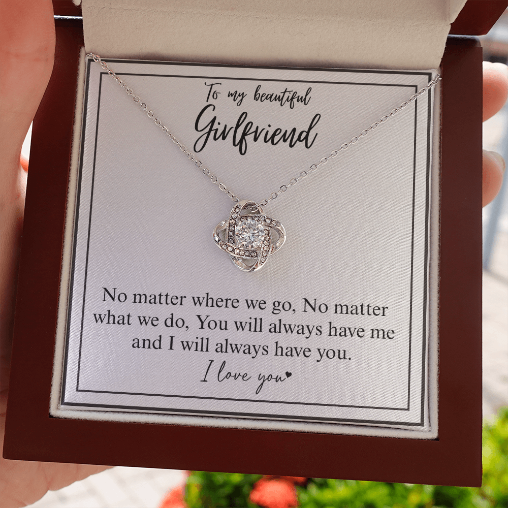 Girlfriend Love Heart Necklace Gift