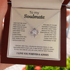 Soulmate Love Necklace Gift for Her