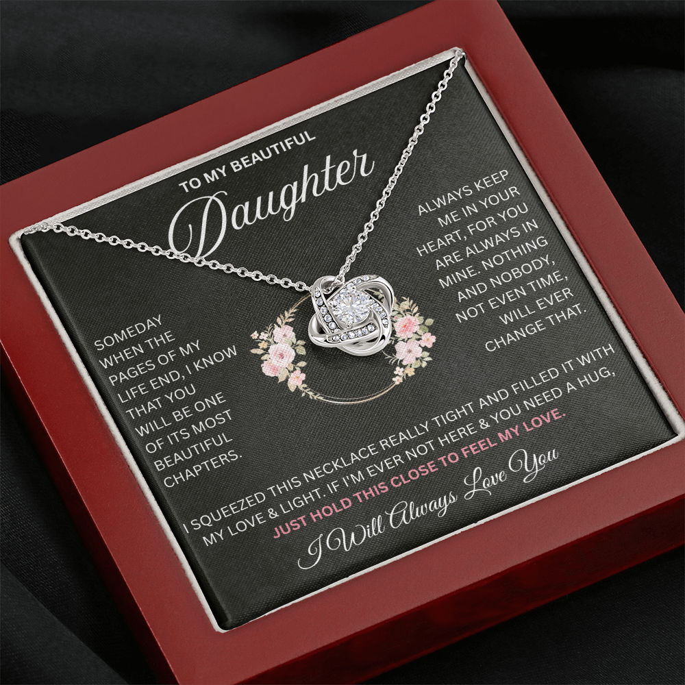 Daughter Necklace Gift from Mother!