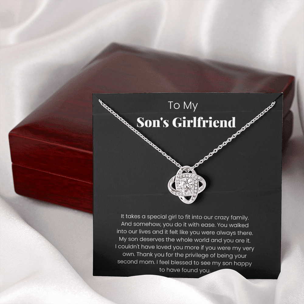 Son's Girlfriend Necklace Gift