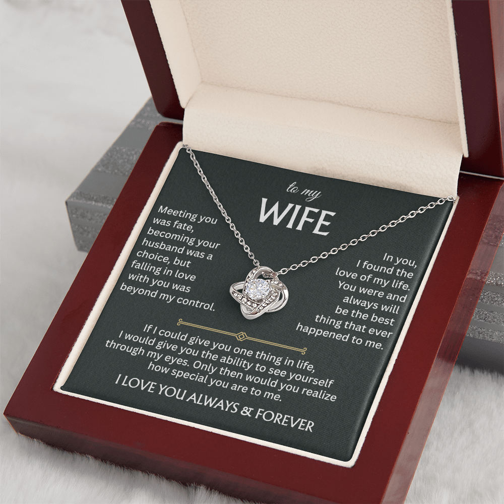 To My Wife Anniversary Message Card