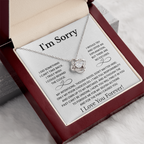 I'm Sorry Love Necklace Gift for Her