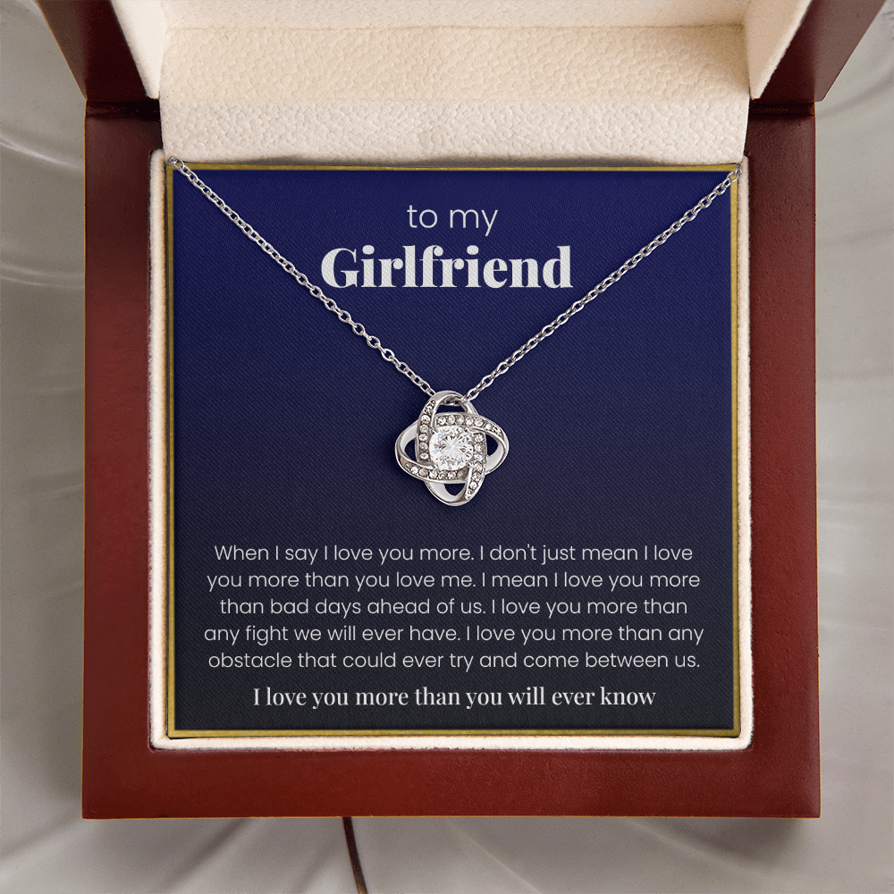 Girlfriend Love Necklace Gift