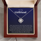 Girlfriend Love Necklace Gift