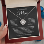 Mom Necklace Gift from a Loving Son