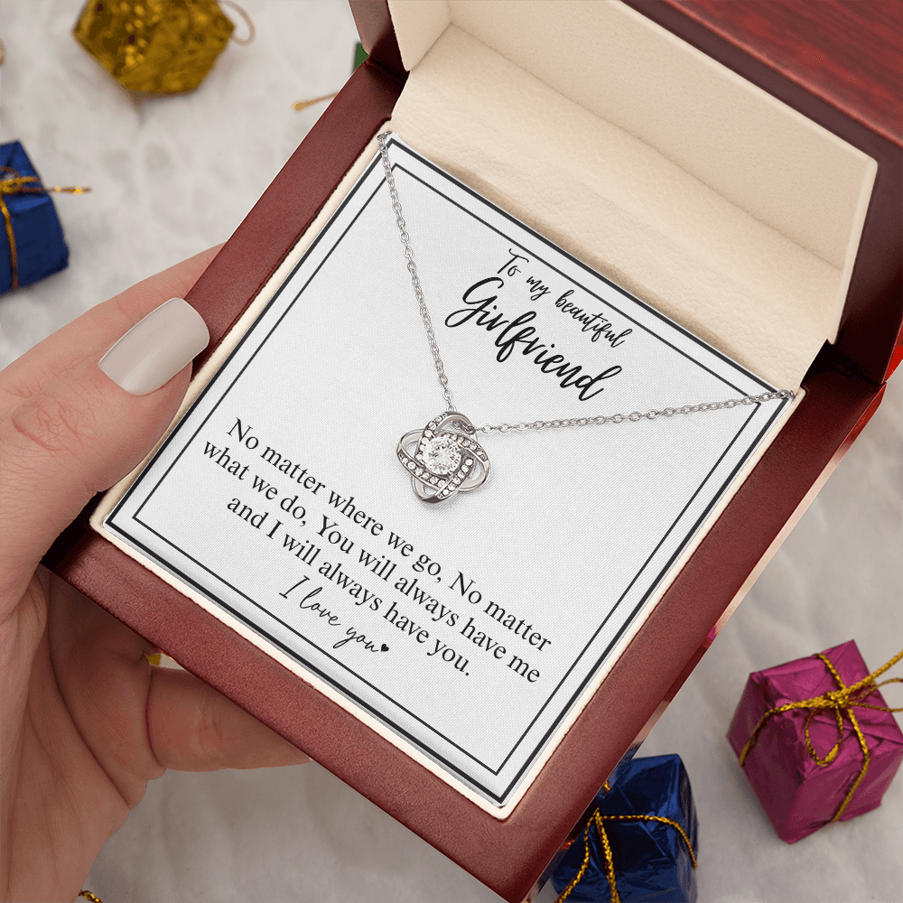 Girlfriend Love Heart Necklace Gift