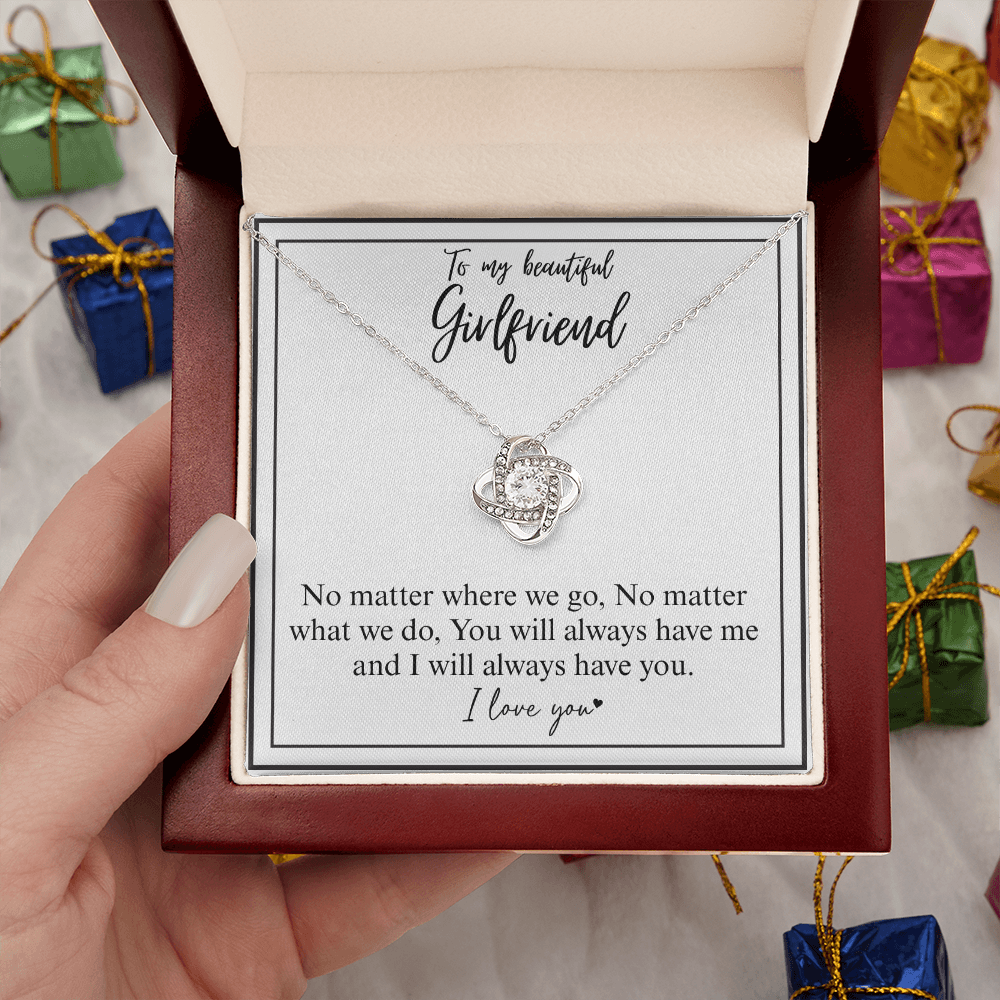 Girlfriend Love Heart Necklace Gift