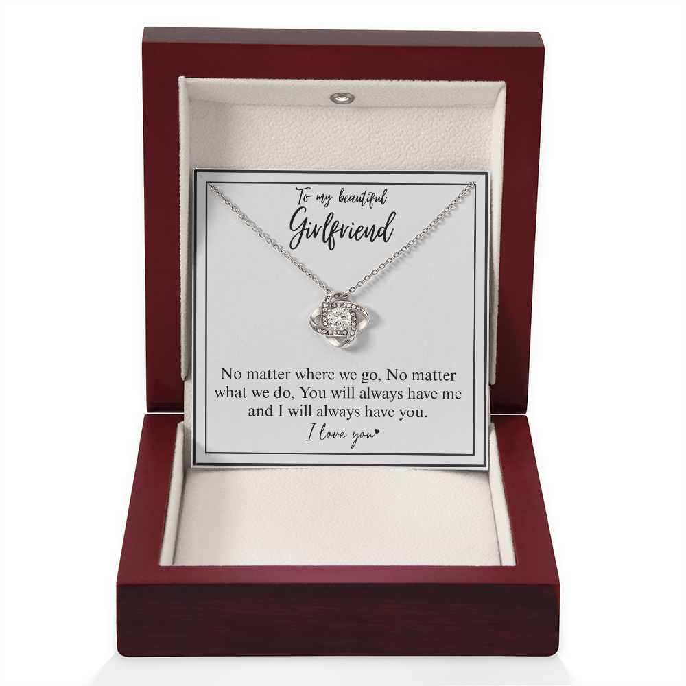 Girlfriend Love Heart Necklace Gift