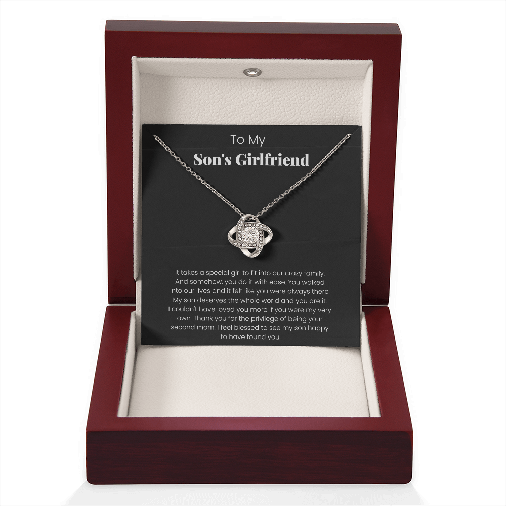 Son's Girlfriend Necklace Gift